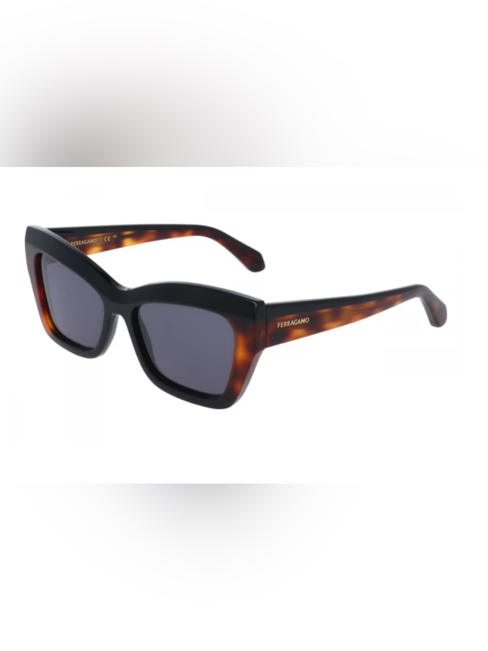 Salvatore Ferragamo Tortoiseshell Frame Sunglasses - New in Box w cards